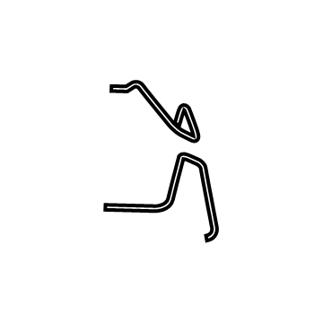 58288-C5100 Hyundai Spring-Pad Return Illustration 1 of 1