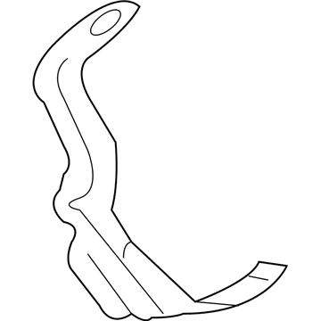 Hyundai 95820-3L000 Bracket LH-TPMS,Receiver 95820-3L000 Hyundai Bracket LH-TPMS,Receiver Illustration 1 of 1