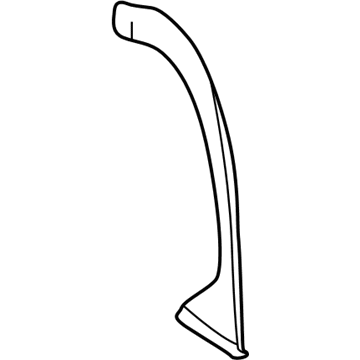 Hyundai 81740-26000-TI Tail Gate Frame Side Trim Assembly 81740-26000-TI Hyundai Tail Gate Frame Side Trim Assembly Illustration 1 of 1