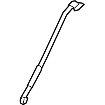 Hyundai 81170-G3000 Hood Stay Rod Assembly 81170-G3000 Hyundai Hood Stay Rod Assembly Illustration 1 of 1