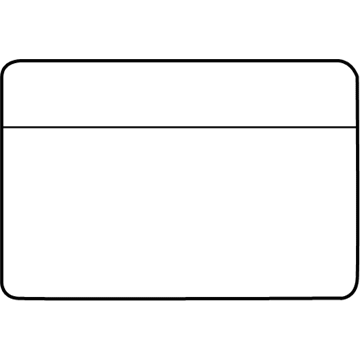 Hyundai 97699-S8000 Refrigerant Label 97699-S8000 Hyundai Refrigerant Label Illustration 1 of 1