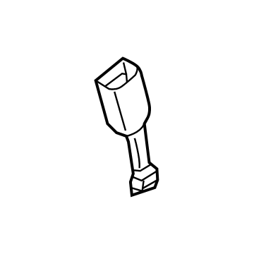 Hyundai 88830-J3000-NNB Front Seat Belt Buckle Assembly Left Hand 88830-J3000-NNB Hyundai Front Seat Belt Buckle Assembly Left Hand Illustration 1 of 1