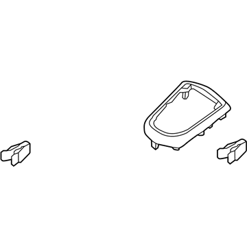 84650-1R000-S4 Hyundai Console Upper Cover Assembly Illustration 1 of 1
