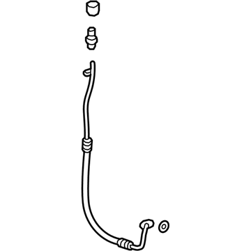 Hyundai Santa Fe Sport A/C Hose - 97762-4Z500