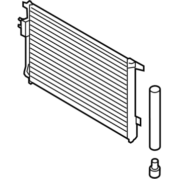 Hyundai Santa Fe A/C Condenser - 97606-P2500