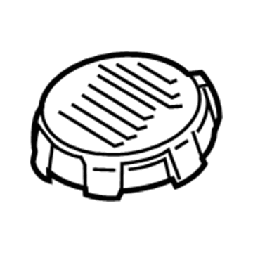 Hyundai 58531-P2100 Reservoir Cap Assembly 58531-P2100 Hyundai Reservoir Cap Assembly Illustration 1 of 1