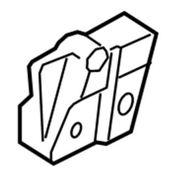 Hyundai 82394-A5000 Pad-Front Door Side Impact,RH 82394-A5000 Hyundai Pad-Front Door Side Impact,RH Illustration 1 of 1