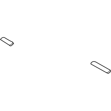 Hyundai 89561-4D010-BQ Mounting Cover-3RD,LH 89561-4D010-BQ Hyundai Mounting Cover-3RD,LH Illustration 1 of 1