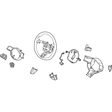 56100-N9DG0-NNB Hyundai Wheel Assembly Steering Illustration 1 of 1