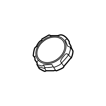 Hyundai 58531-Q5100 Reservoir Cap Assembly 58531-Q5100 Hyundai Reservoir Cap Assembly Illustration 1 of 1