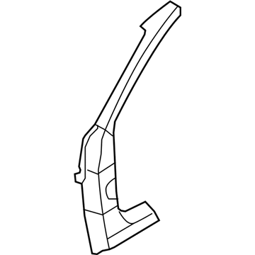 Hyundai 71120-0WA50 Pillar Outer Panel Assembly Right Hand 71120-0WA50 Hyundai Pillar Outer Panel Assembly Right Hand Illustration 1 of 1