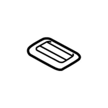 89362-G2000-T9Y Hyundai Cover-2Nd Back Center Seat Belt Illustration 1 of 1