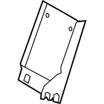 Hyundai 89931-G2000-T9Y Board Assembly-Rear Seat Back ARMREST 89931-G2000-T9Y Hyundai Board Assembly-Rear Seat Back ARMREST Illustration 1 of 1
