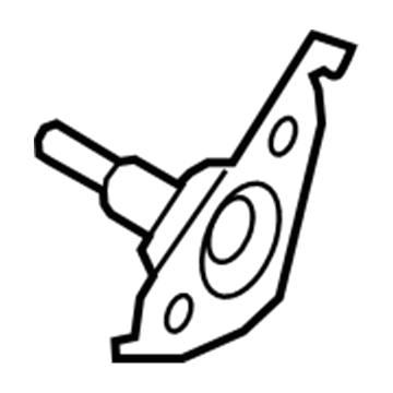 89751-G2000 Hyundai Bracket Assembly-Rear Seat Lower Side Illustration 1 of 1