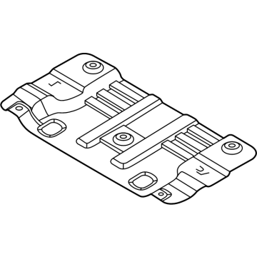 28795-BE100 Hyundai PANEL-HEAT PROTECTOR,RR Illustration 1 of 1
