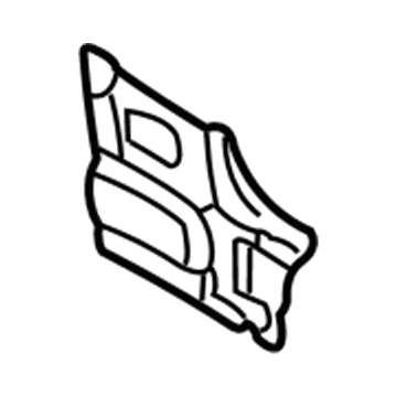 Hyundai 64353-39000 Panel-Side Sill Inner Front,LH 64353-39000 Hyundai Panel-Side Sill Inner Front,LH Illustration 1 of 1
