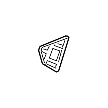 97155-H8000 Hyundai Bracket Illustration 1 of 1