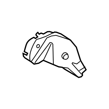 97282-J3000 Hyundai Shower Duct Right Hand Illustration 1 of 1