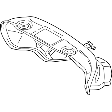 Hyundai Tucson Exhaust Heat Shield - 28525-2E290
