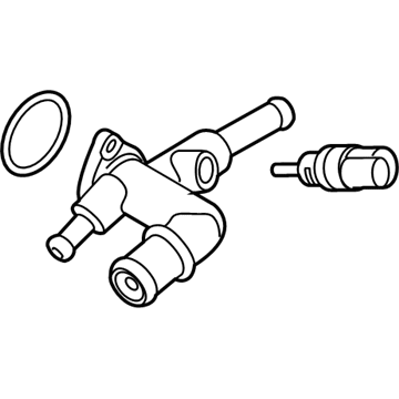 25600-2E000 Hyundai Coolant Temperature Control Assembly Illustration 1 of 1