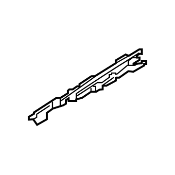 Hyundai 81647-J6000 Guide Assembly-Sunroof Rear,LH 81647-J6000 Hyundai Guide Assembly-Sunroof Rear,LH Illustration 1 of 1