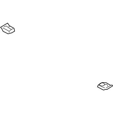 Hyundai 65167-2B000 Bracket Assembly-Front Seat Rear Outer,R 65167-2B000 Hyundai Bracket Assembly-Front Seat Rear Outer,R Illustration 1 of 1