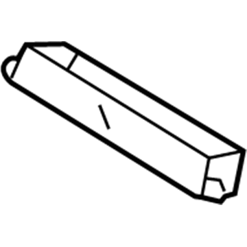 94520-1E100 Hyundai Clock & Tell Tale Assembly-Airbag Illustration 1 of 1