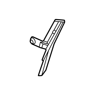 92431-BE000 Hyundai FLANGE COVER-REAR COMB INSIDE Illustration 1 of 1