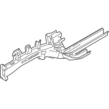 64601-S2000 Hyundai Front Side Member Assembly Left Hand Illustration 1 of 1