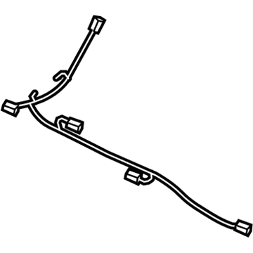 89570-C1100 Hyundai Wiring Harness-Rear Seat Illustration 1 of 1