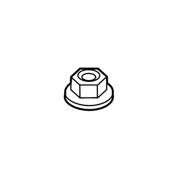Hyundai 55259-CU000 Nut 55259-CU000 Hyundai Nut Illustration 1 of 1