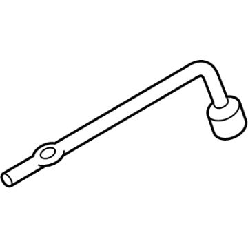 Hyundai 09131-4H000 Wrench-Wheel Nut 09131-4H000 Hyundai Wrench-Wheel Nut Illustration 1 of 1