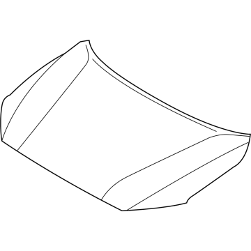 2024 Hyundai Kona Hood - 66400-BE000