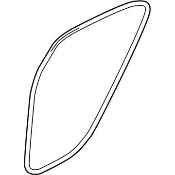 Hyundai Accent Door Seal - 83120-1E001