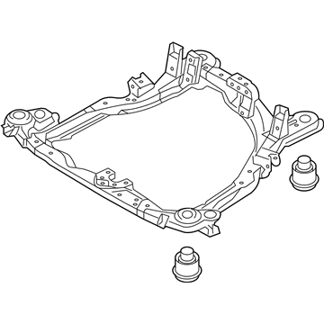 62405-2E050 Hyundai Crossmember Complete Illustration 1 of 1