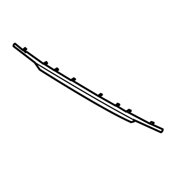 Hyundai 86678-D2500 MOULDING-Rear Bumper,Ctr 86678-D2500 Hyundai MOULDING-Rear Bumper,Ctr Illustration 1 of 1