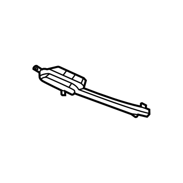 92405-D2510 Hyundai Lamp Assembly-Rear R/REFL,LH Illustration 1 of 1