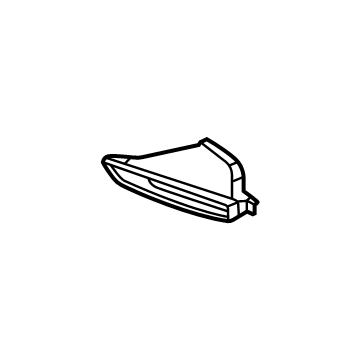 86662-D2500 Hyundai Trim Assembly-Tail,RH Illustration 1 of 1