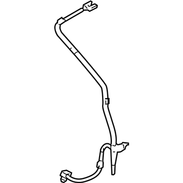 Hyundai Santa Fe ABS Sensor - 95670-2B210