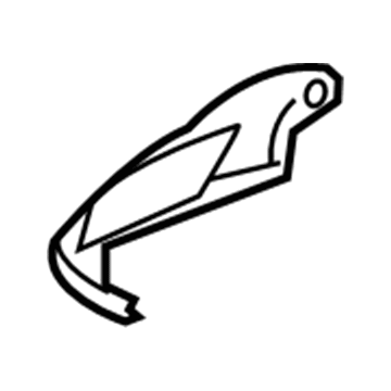 88272-D2100-NNB Hyundai Front Seat Recliner Knob Right Hand Illustration 1 of 1