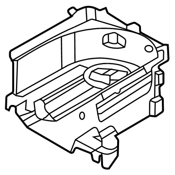 Hyundai 97215-GI000 CASE-HEATER BLOWER,LWR 97215-GI000 Hyundai CASE-HEATER BLOWER,LWR Illustration 1 of 1