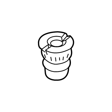 Hyundai 54626-IB200 Bumper Rubber 54626-IB200 Hyundai Bumper Rubber Illustration 1 of 1