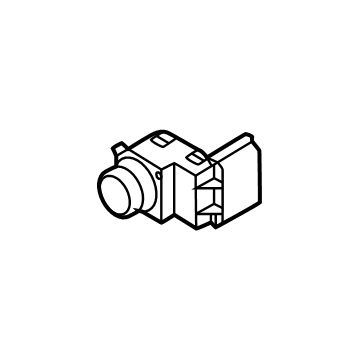 95720-F2000-A5G Hyundai Ultrasonic Sensor Assembly-FBWS Illustration 1 of 1