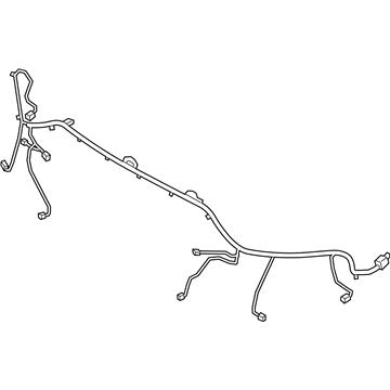 Hyundai 91891-G7010 Front Bumper Wiring Harness 91891-G7010 Hyundai Front Bumper Wiring Harness Illustration 1 of 1