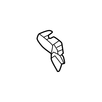 974A0-CW000-NNB Hyundai Duct Assembly-NO.2,LH Illustration 1 of 1