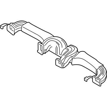 97470-F3510-4X Hyundai Connector Assembly-Heater To Air V Illustration 1 of 1