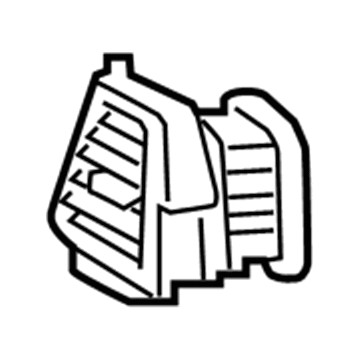 97420-F3500-SSH Hyundai Duct Assembly-Ctr Air Vent,RH Illustration 1 of 1