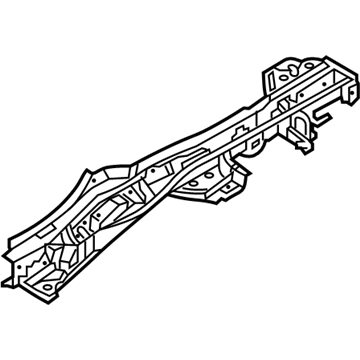 Hyundai 65720-G3000 Rear Floor Side Member Assembly Right Hand 65720-G3000 Hyundai Rear Floor Side Member Assembly Right Hand Illustration 1 of 1
