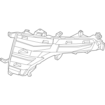 Hyundai 92207-K5000 LAMP ASSY-DAY RUNNING LIGHT,LH 92207-K5000 Hyundai LAMP ASSY-DAY RUNNING LIGHT,LH Illustration 1 of 1