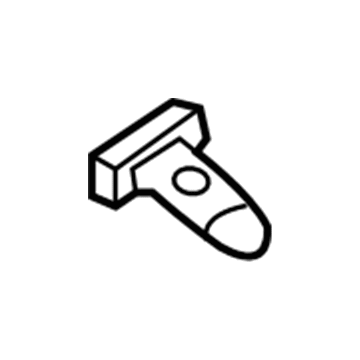 83970-4D000 Hyundai Roller Arm Assembly-Rear Door Upper,LH Illustration 1 of 1